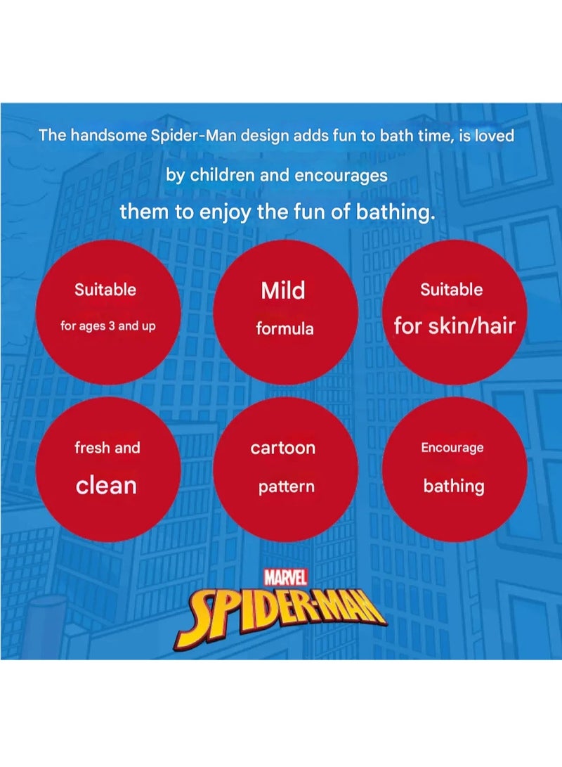 Air Val 2 In 1 Shower Gel & Shampoo Marvel Spiderman