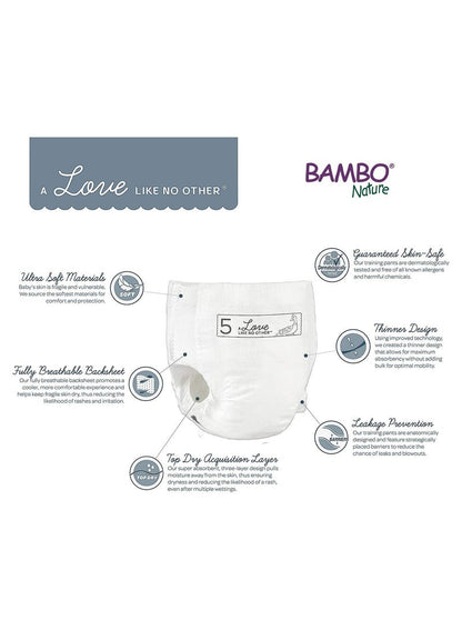 BAMBO NATURE Eco Friendly Diaper Pants Size 5