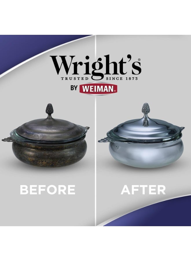 Wright'S Silver Cleaner and Polish Cream 8 Ounce
