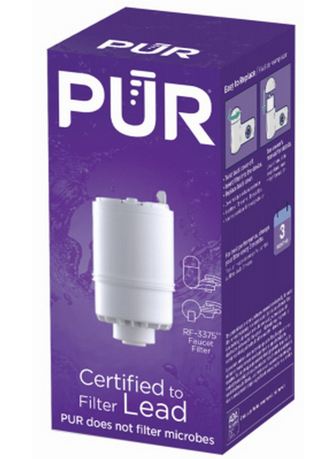 brand pur, coffee tea, every day, faucet mount, faucet mount certified, filter lead, may appear, mount certified, odor lead, pur, pur faucet, pur filter, tap water, water may, wide range