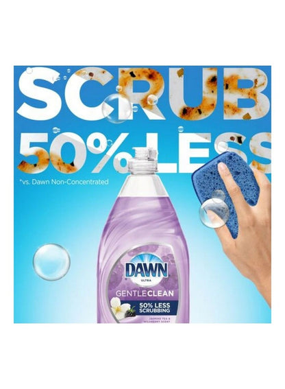 Dawn Ultra Gentle Clean Dish Soap Jasmine Tea & Wildberry