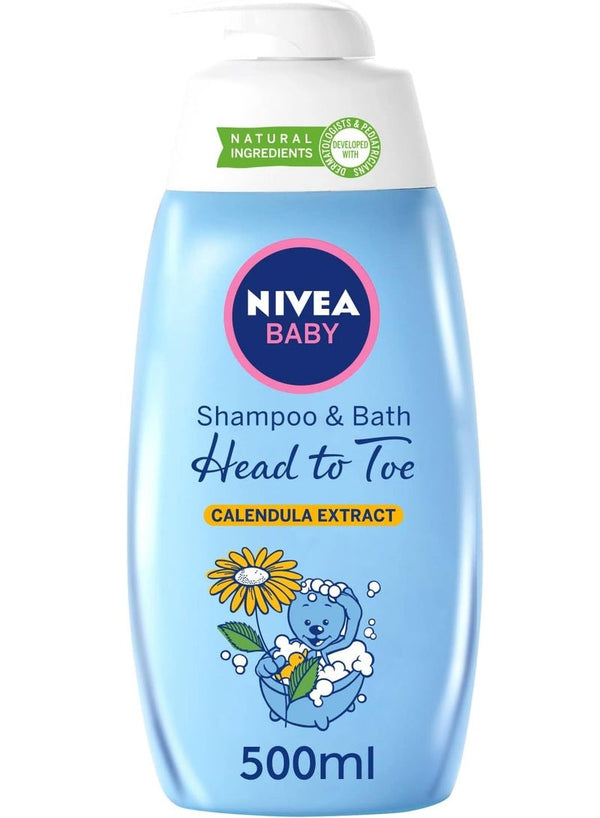 Nivea Baby Shampoo & Bath with Calendula Extract