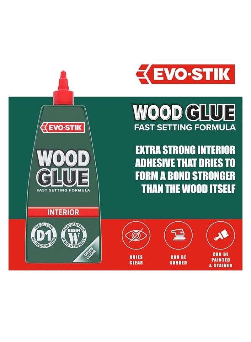 EVO-STIK Wood Glue Extra Strong Fast Setting 125ml