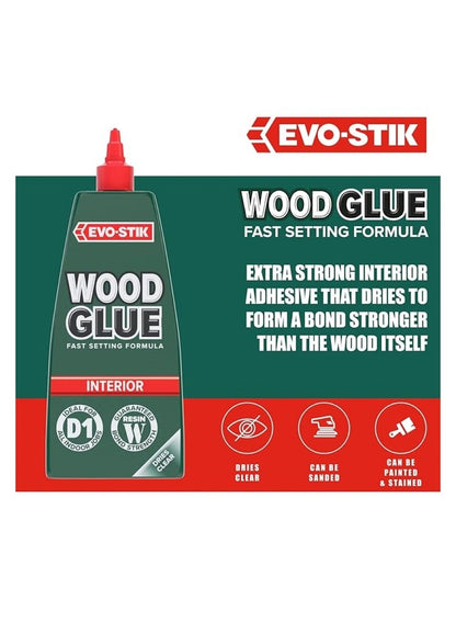 EVO-STIK Wood Glue Extra Strong Fast Setting 125ml