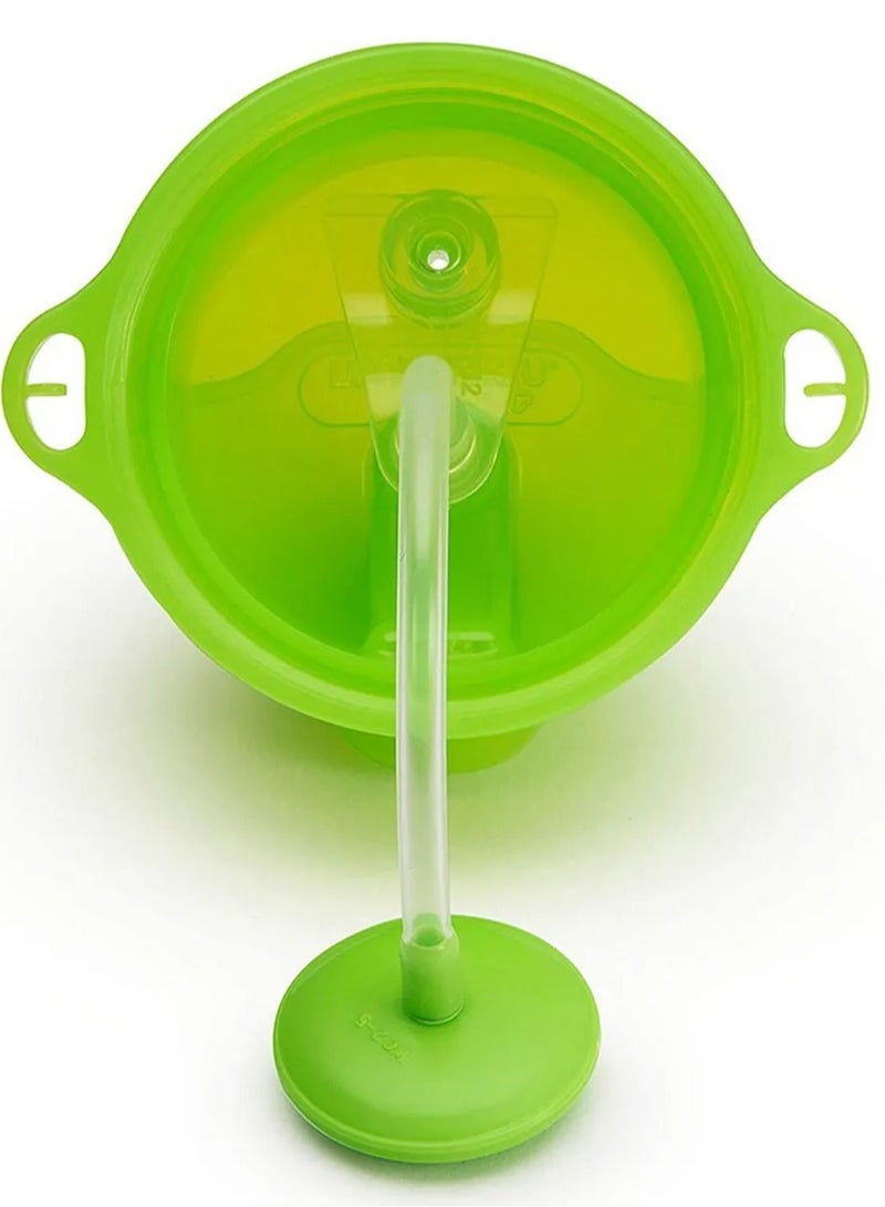 Munchkin Tip And Sip Weighted Straw Cup - Green