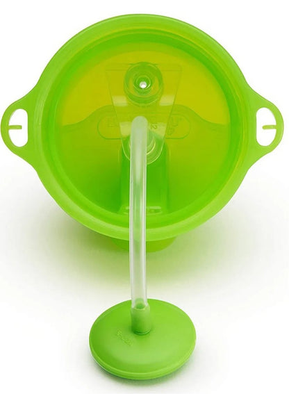 Munchkin Tip And Sip Weighted Straw Cup - Green
