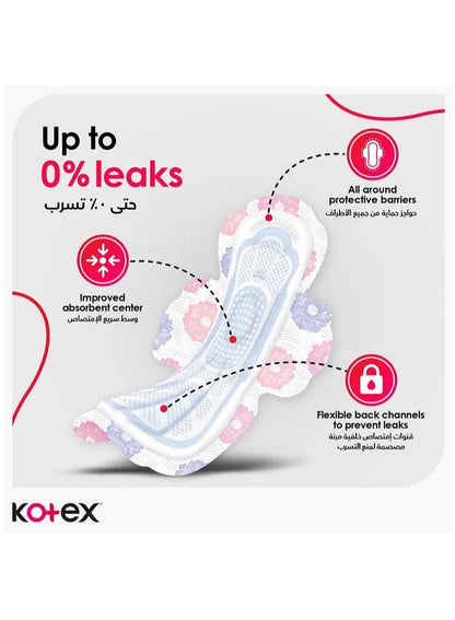 Kotex Maxi Protect Pads Super with Wings