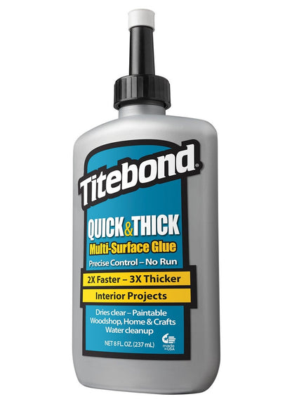 Titebond Quick & Thick Wood Glue 237 ML
