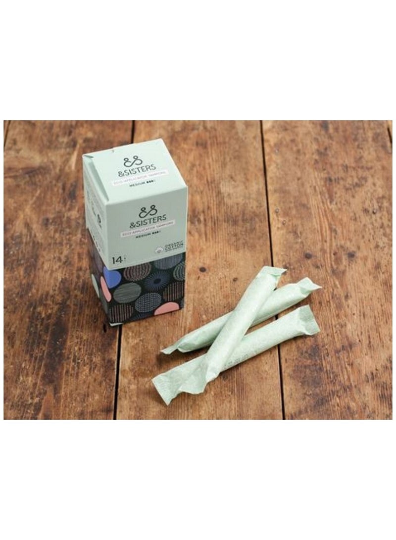 Organic Cotton Applicator Tampons Medium - &SISTERS