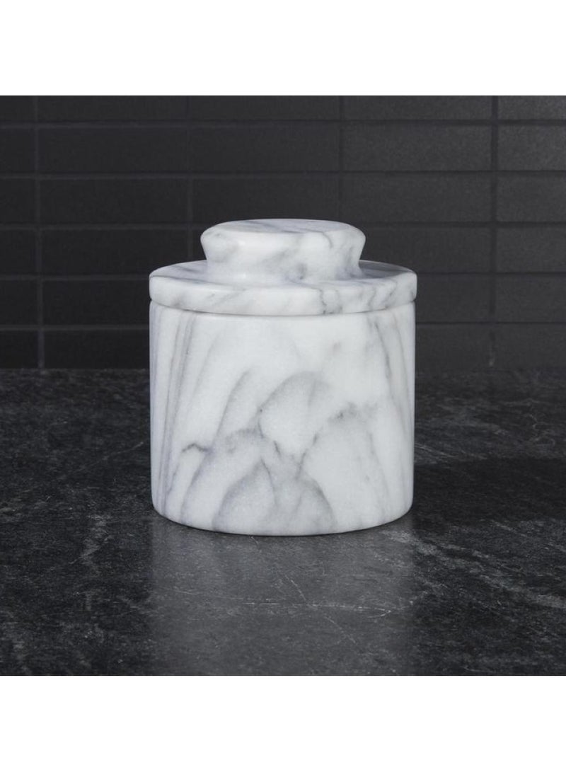 Marble Butter Keeper by Crate&Barrel