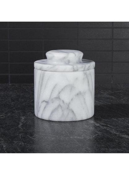 Marble Butter Keeper by Crate&Barrel