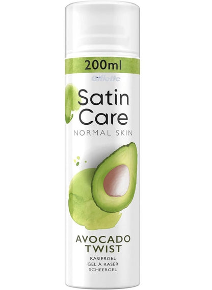 Gillette Satin Care Avocado Twist Shave Gel 200ml