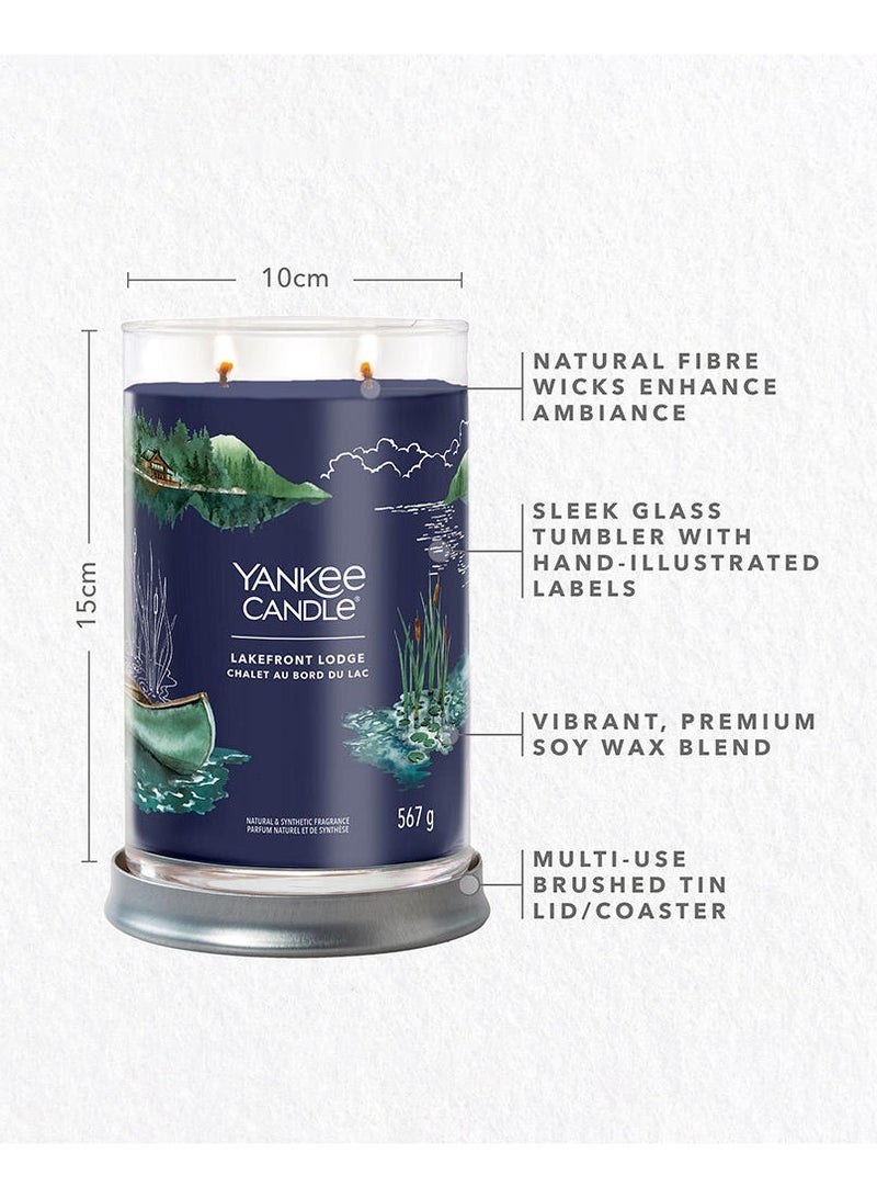YANKEE CANDLE Lakefront Lodge Candle - 567 G