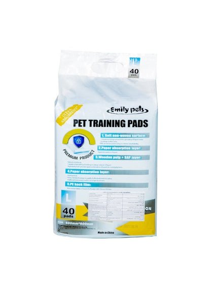 Emily Pets Dog Training Pads - Large 40 Pcs