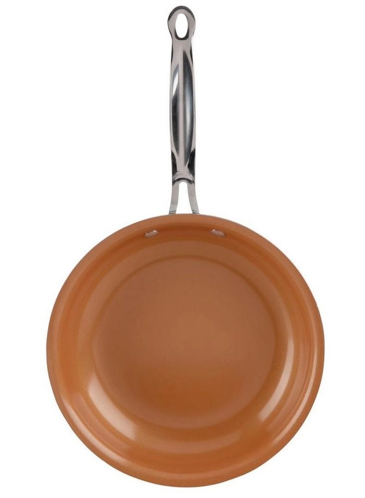 Red Copper 10inch Fry Pan - Premium Cooking Tool