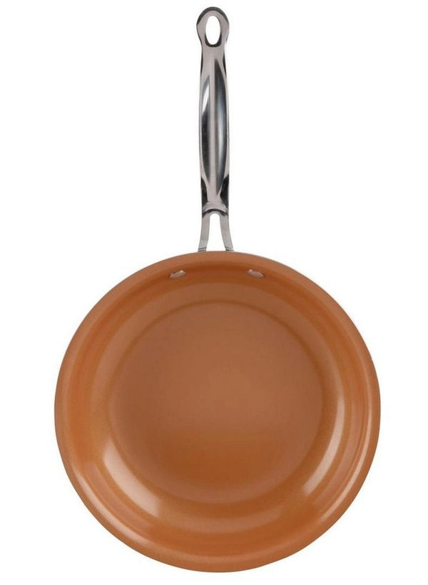 Red Copper 10inch Fry Pan - Premium Cooking Tool