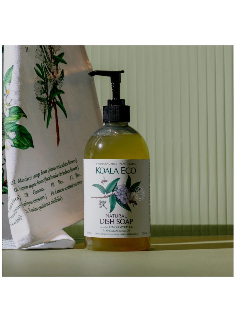 Lemon Myrtle & Mandarin Dish Soap 500ML KOALA ECO
