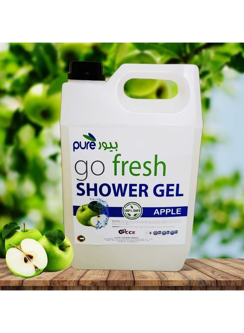PURE Go Fresh Shower Gel 5L Apple
