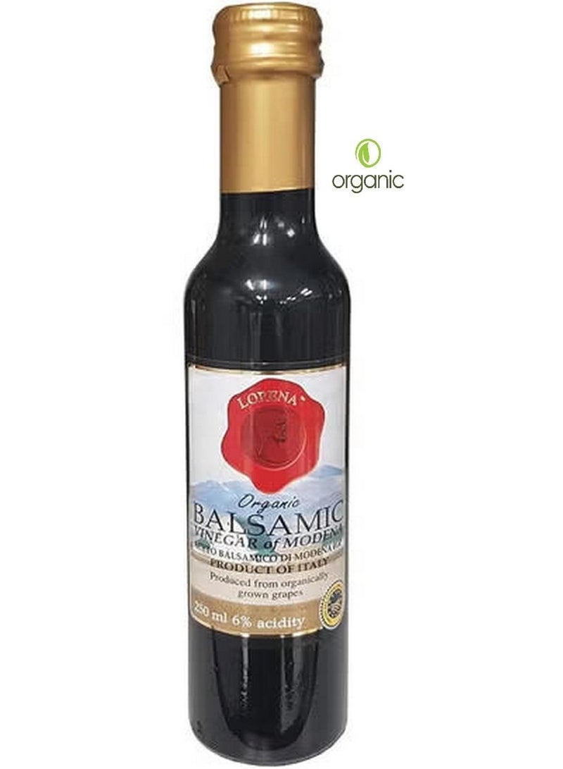 Lorena Organic Balsamic Vinegar Of Modena 250 ML