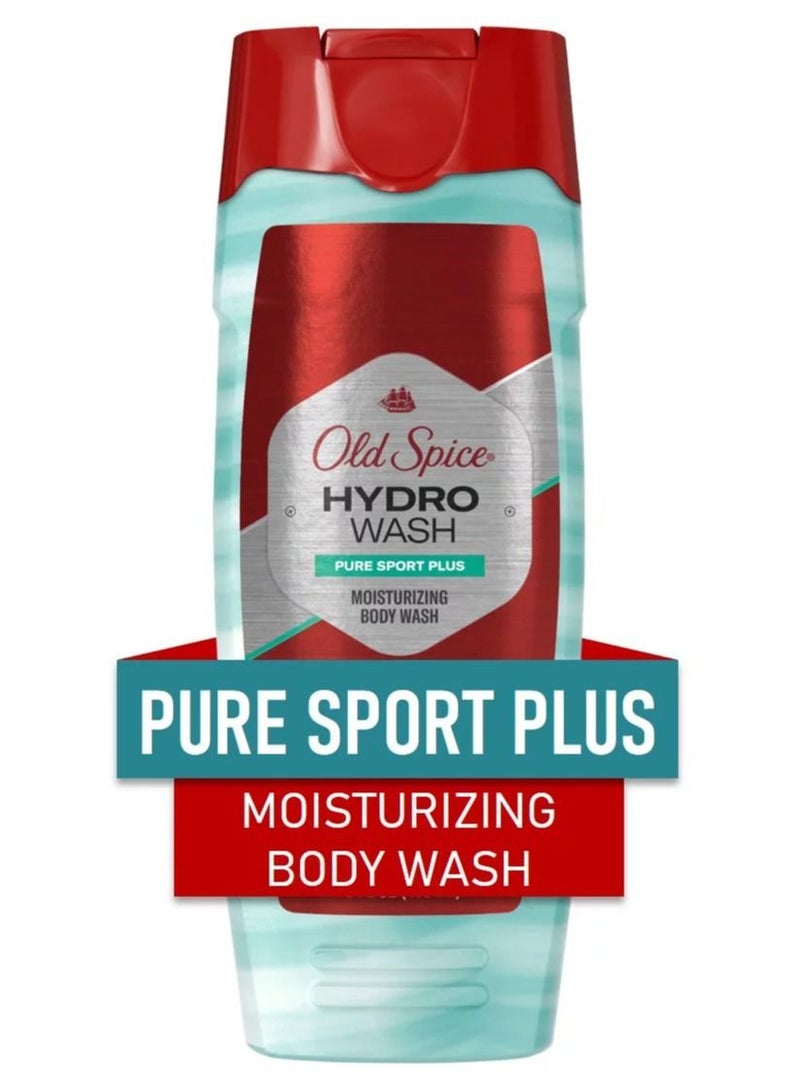 Old Spice Men's Hydro Body Wash Pure Sport Plus