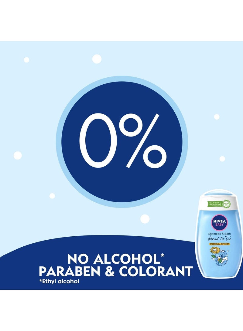 Nivea Baby Shampoo & Bath with Calendula Extract