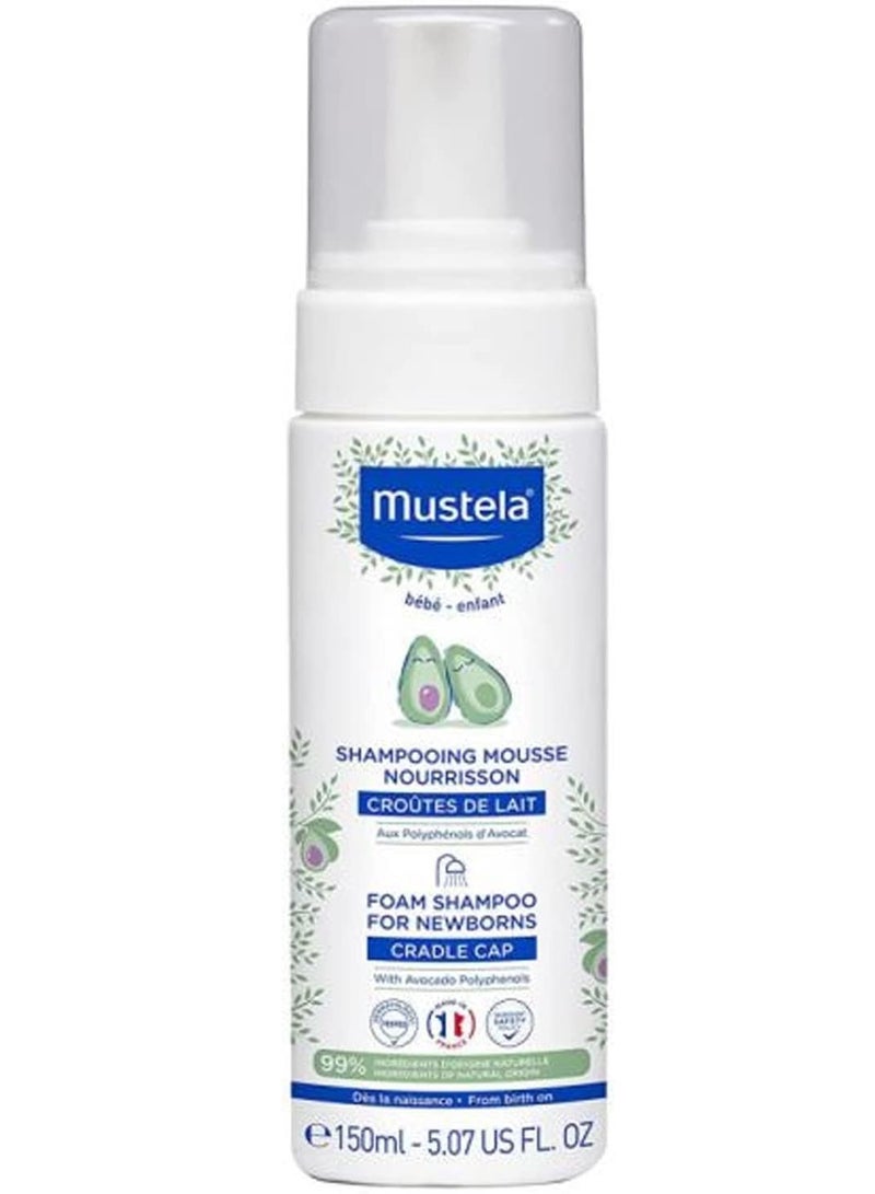 Mustela Foam Shampoo For Newborns 150 ML