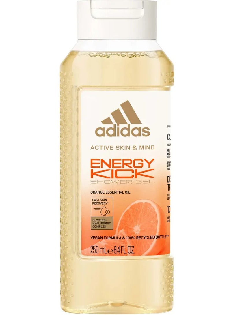 Adidas Active Skin And Mind Energy Kick Shower Gel