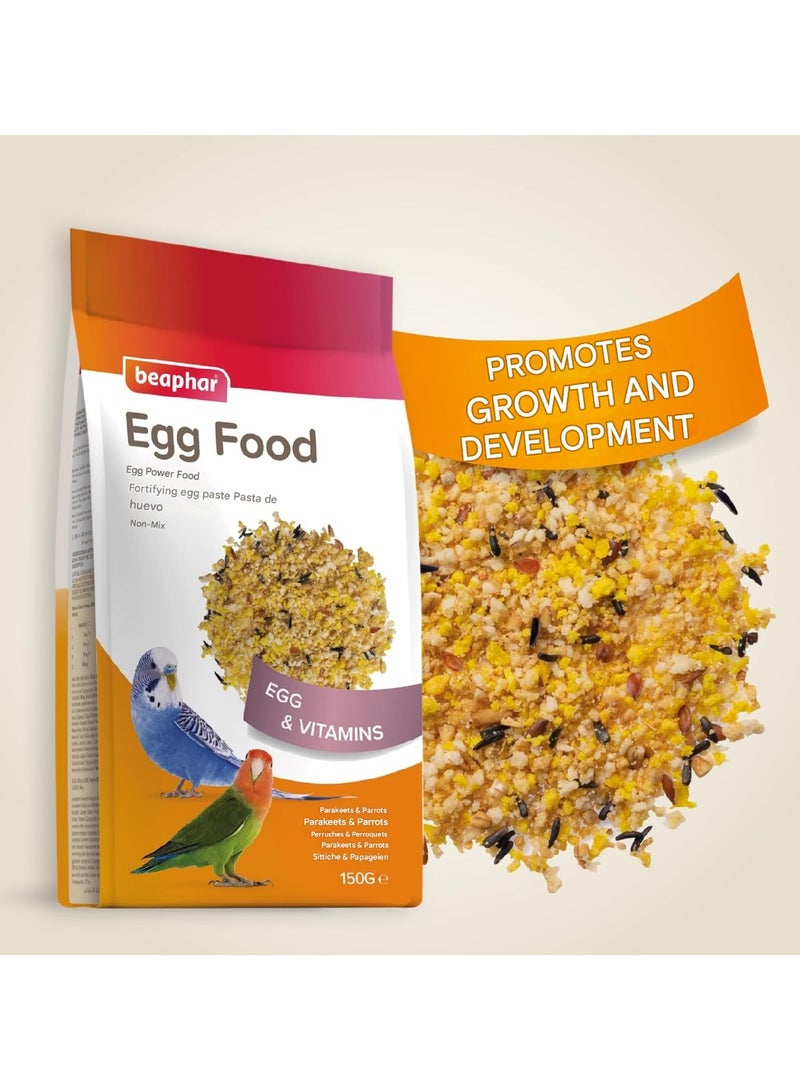 Beaphar Egg Food for Parakeets and Parrots 150 g