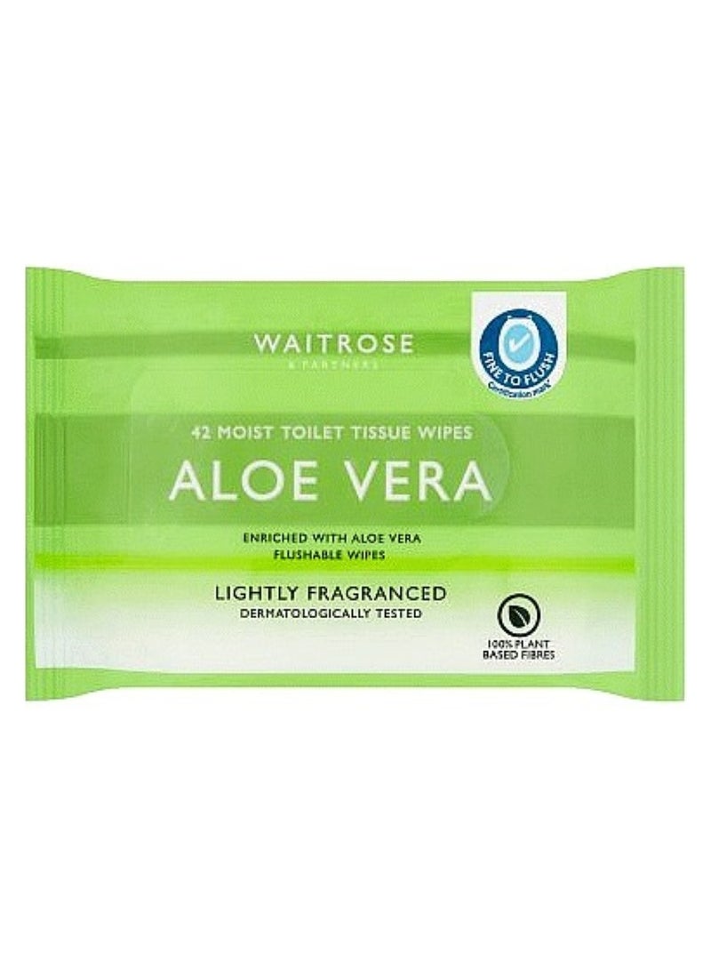 Moist Toilet Tissue Refill Aloe Vera - Waitrose & Partners