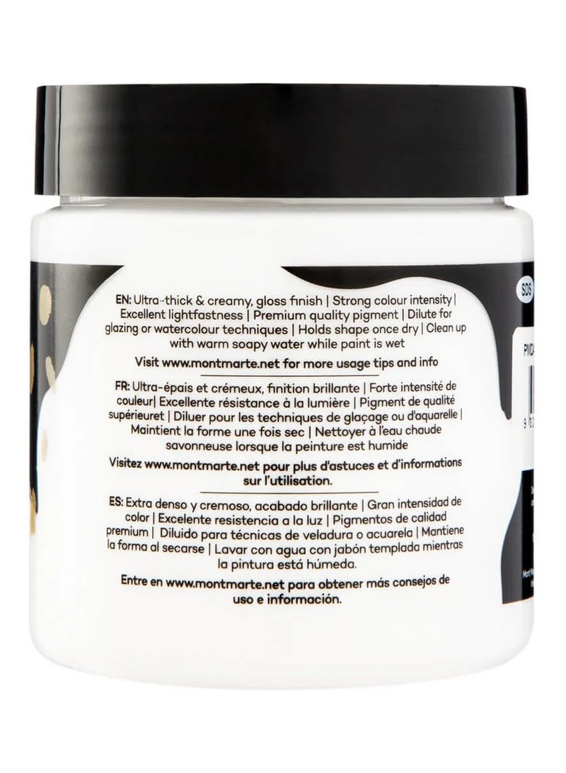 Mont Marte Dimension Acrylic 250ML Titanium White