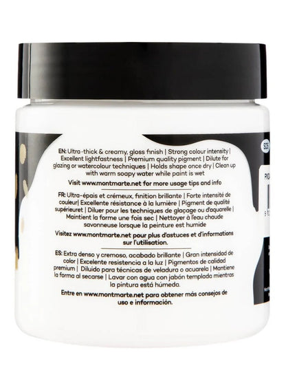Mont Marte Dimension Acrylic 250ML Titanium White