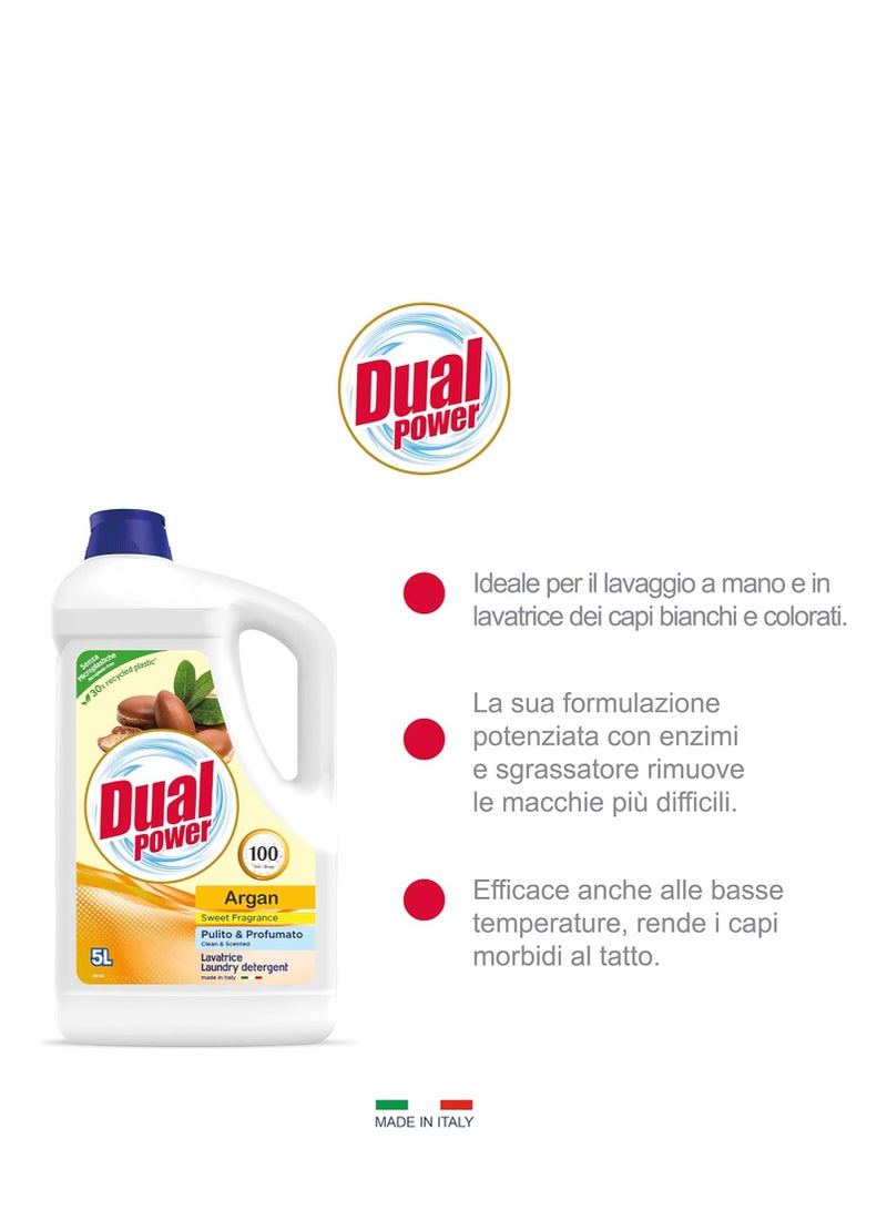 Dual Power Fabric Softener Argan 5L
