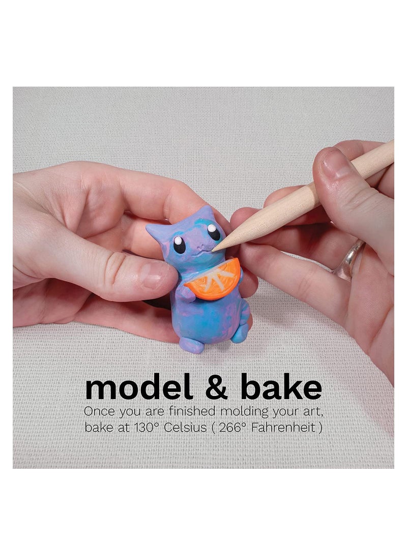 DAS Smart Polymer Clay Set Pastel 12pc