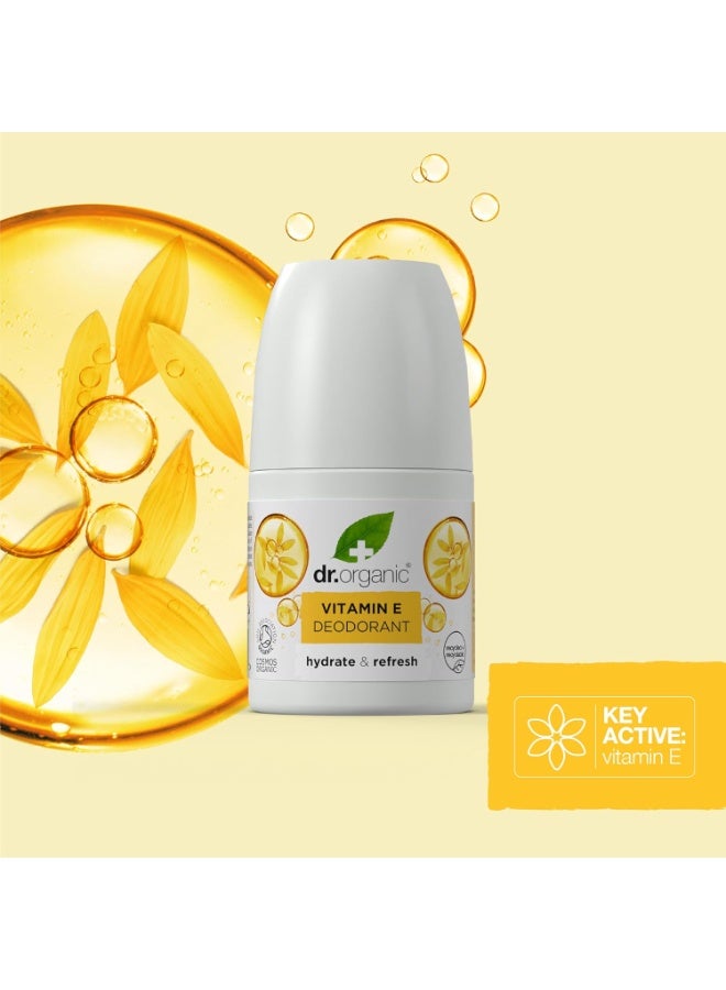 Dr.Organic Vitamin E Deodorant Roll-On 50 ML