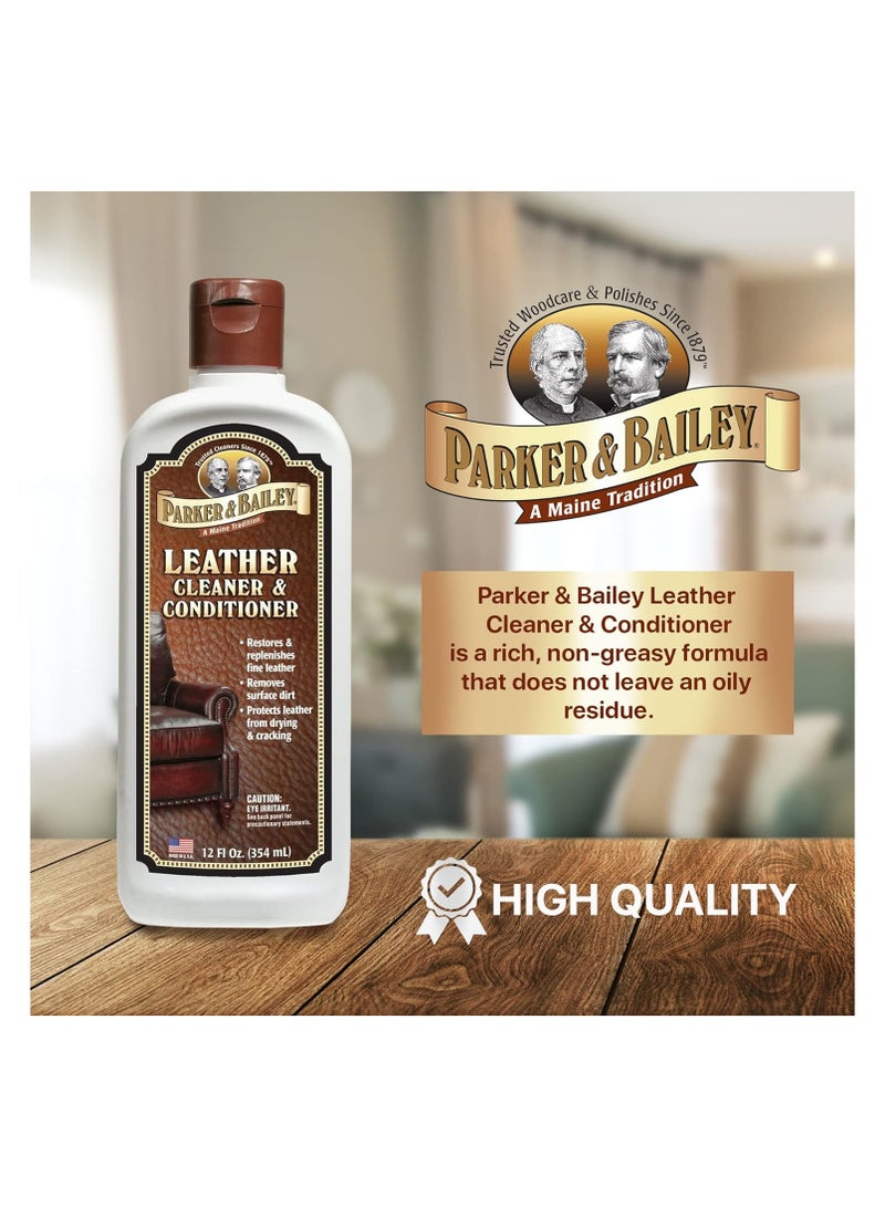 Parker & Bailey Leather Cleaner & Conditioner 354 ML