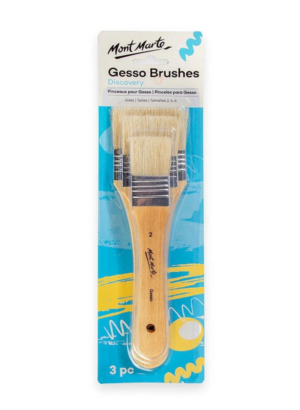 Mont Marte Gesso Brushes Discovery Set
