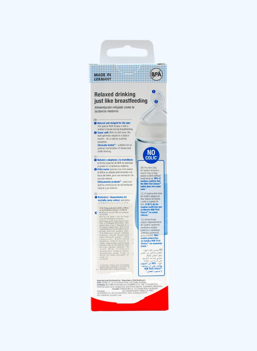 baby bottle, blue cool, choice baby, choice baby bottle, control indicator, control indicator kuala, first choice, first choice baby, indicator kuala, nuk, nuk first, plus baby, silicone, temperature control, temperature control indicator