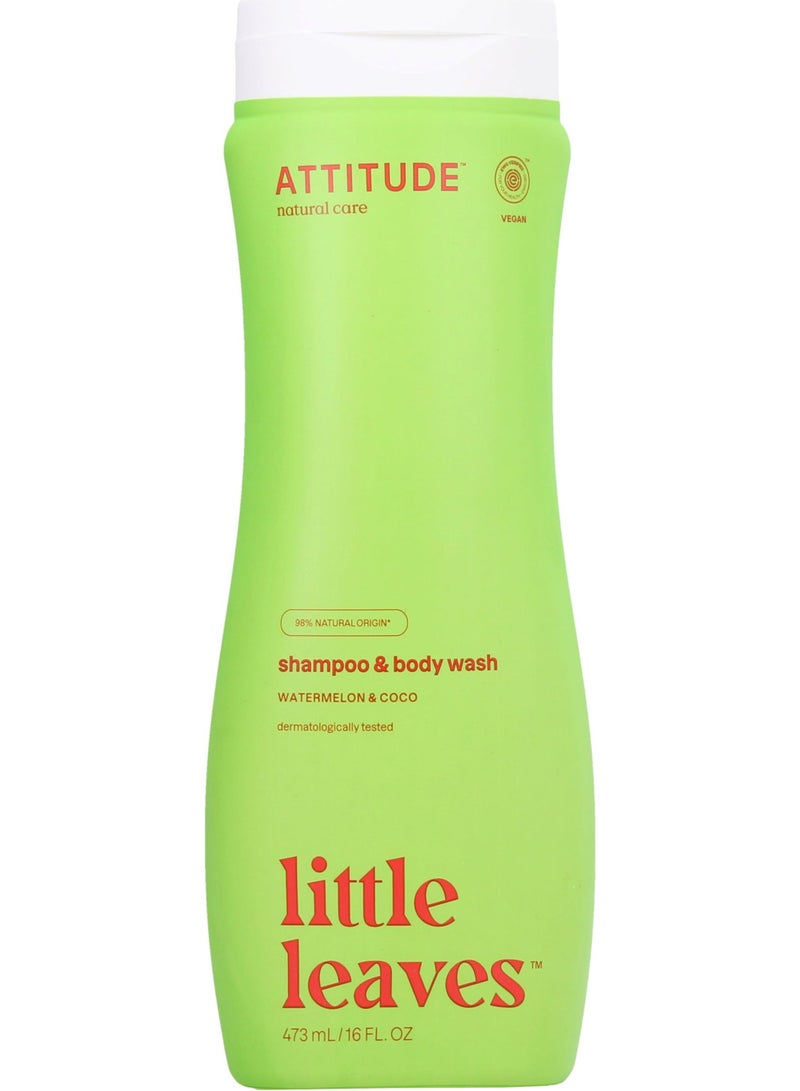 Attitude Little Leaves Shampoo & Body Wash Watermelon