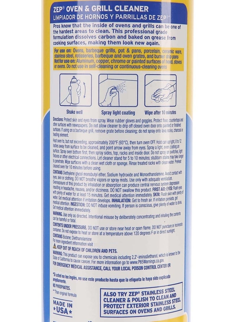 Zep Oven And Grill Cleaner 538 g