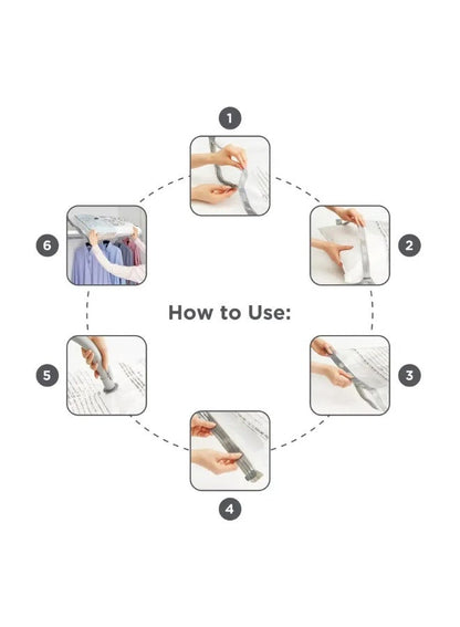 Vacuum Storage Bags Large 60x80cm BLACK&DECKER
