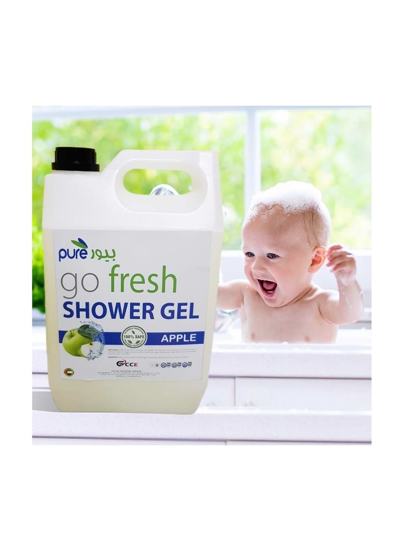 PURE Go Fresh Shower Gel 5L Apple