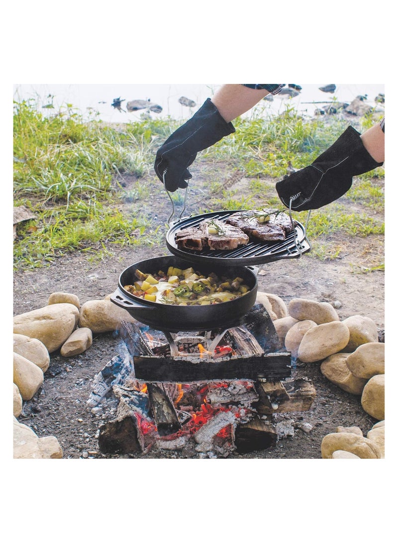 Lodge Cast Iron Cook-It-All Pan 14 Inch
