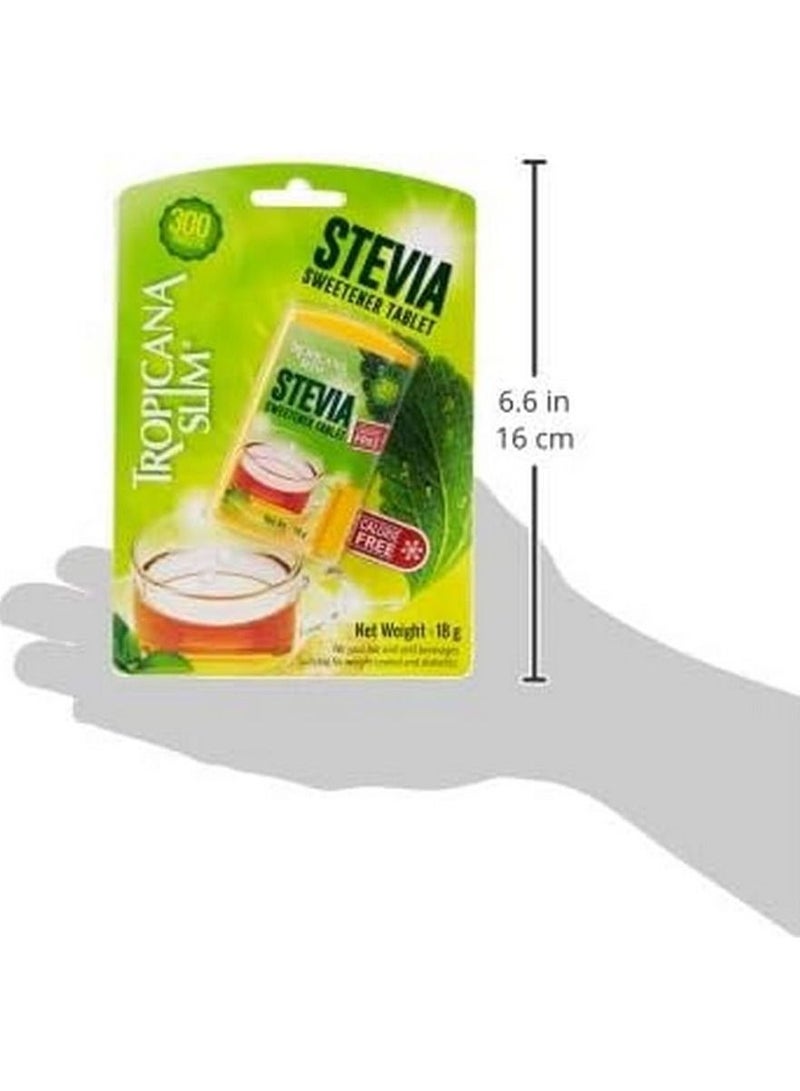 Tropicana Slim Calorie Free Stevia Sweetener 300 Tablets