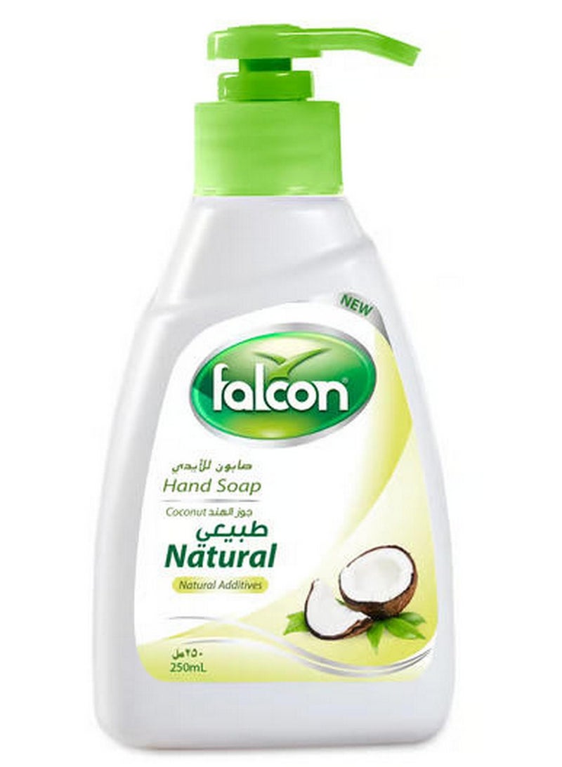 Falcon Natural Hand Soap Liquid Coconut 250 ML