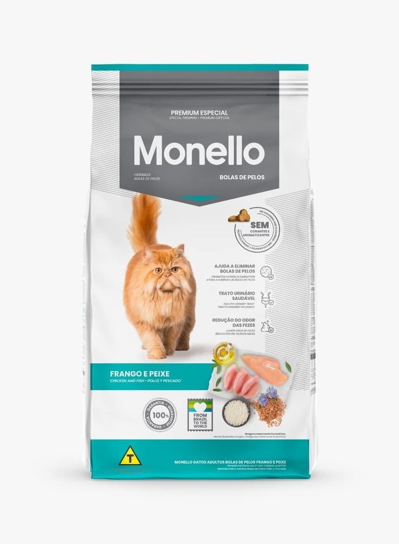 Premium Cat Hairball Control 1 Kg - MONELLO