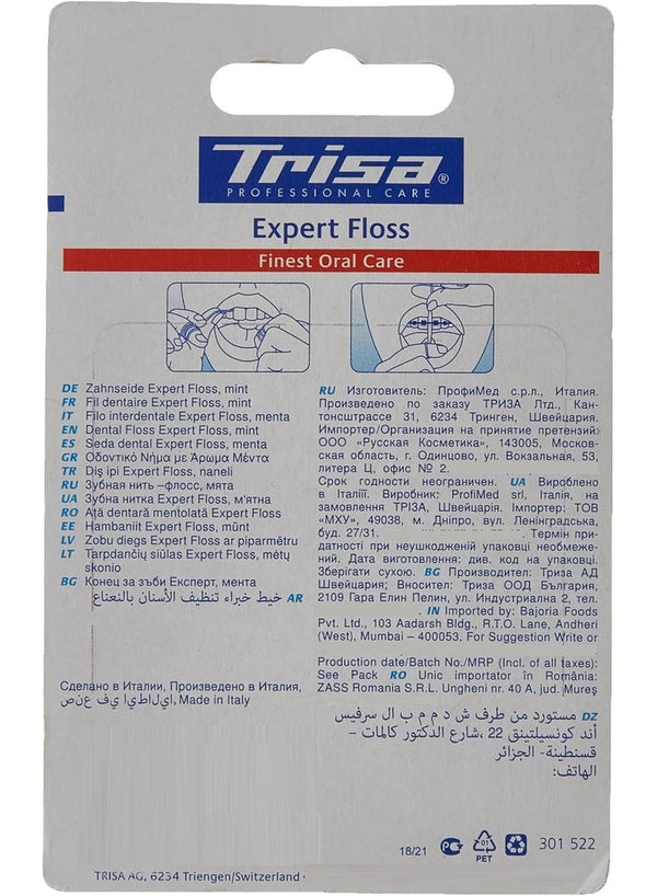 TRISA Expert Dental Floss Mint - 30Pc Pack