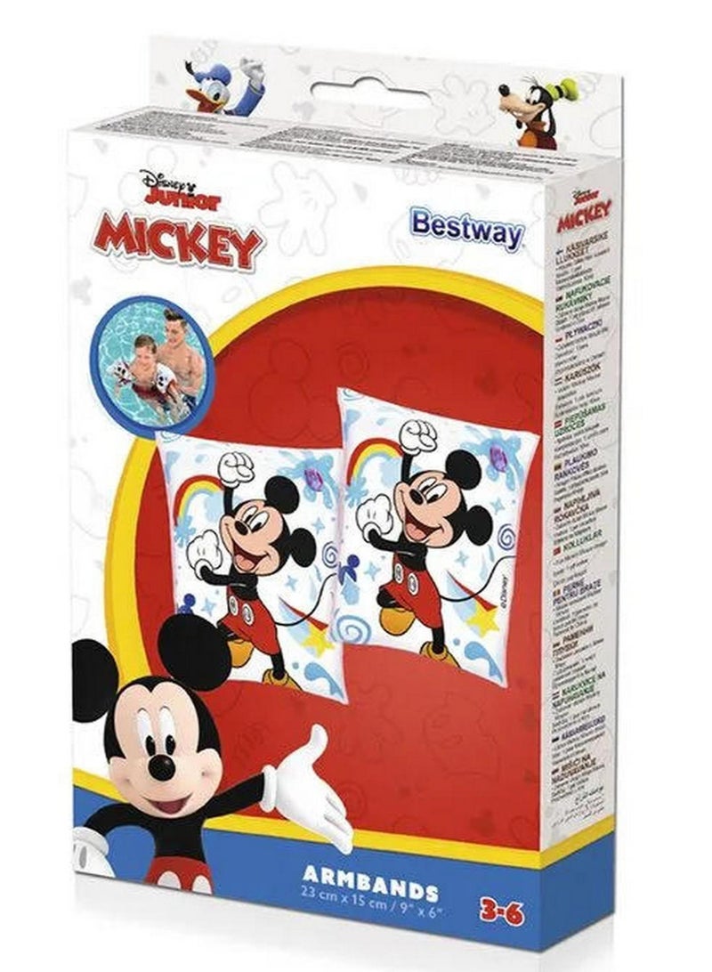 Bestway Inflatable Mickey Armbands for Kids