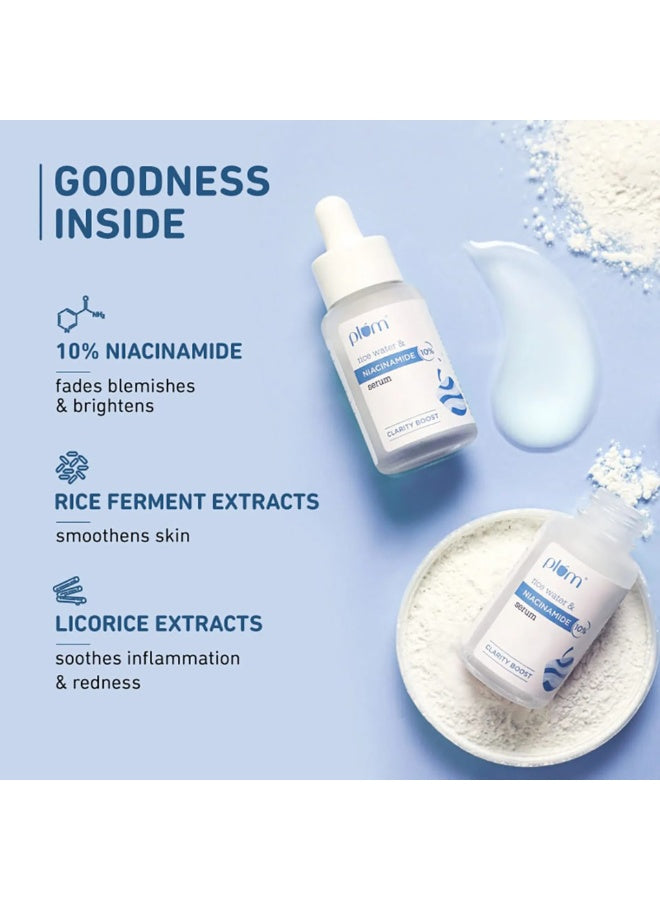boost fragrance-free, clarity boost, clarity boost fragrance-free, list aqua, niacinamide serum, niacinamide serum clarity, oily dry, plum, plum rice, rice water, serum clarity, serum clarity boost, skin tone, skin type, skin types