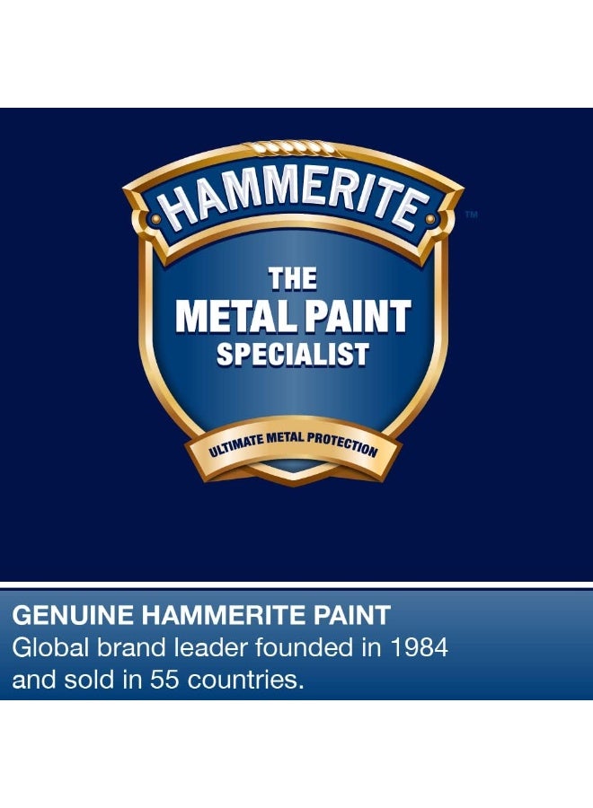 Hammerite Aerosol Spray Paint Satin Black 400 ML