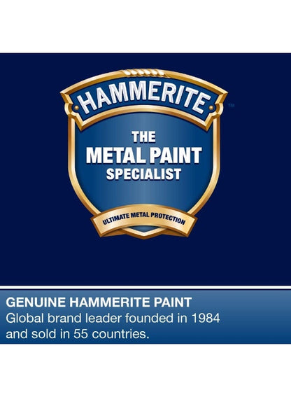 Hammerite Aerosol Spray Paint Satin Black 400 ML